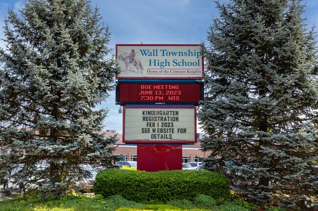 Wall High School serves students in Wall Township NJ.