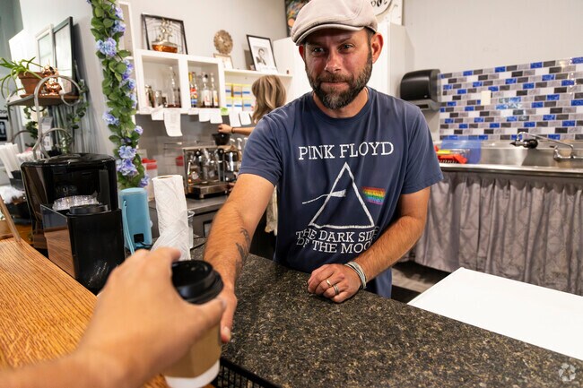 Head into The Spot for a great cup of coffee near Southeast Owensboro.