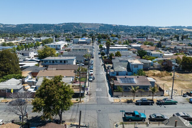 Coliseum’s elevated spots offer glimpses of the beautiful Oakland Hills.