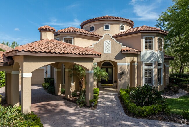 Lake Tibet is known for larger mansions with boat slips, pools, and gated entrances.