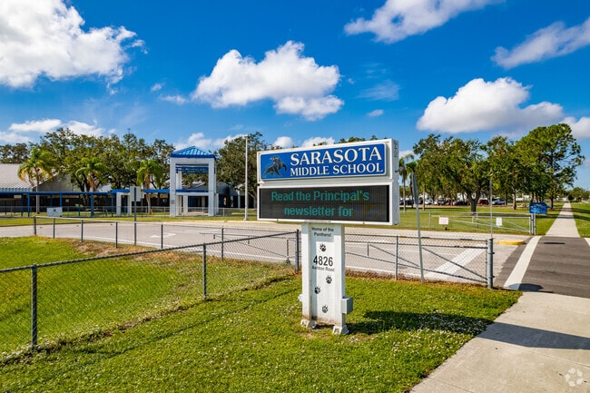 Sarasota Middle School serves students in Bee Ridge, FL.