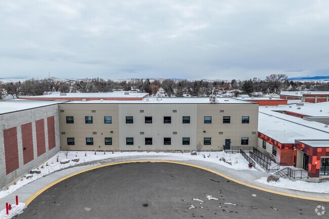 Three Forks Elementary School is on the same campus as the high school and middle school.