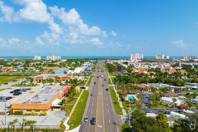 Most businesses and shopping are located on East Eau Gallie Boulevard in Indian Harbour Beach.