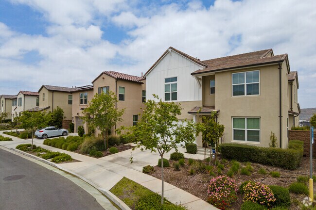 Traditionally styled homes are common in The Retreat neighborhood of Southern California.