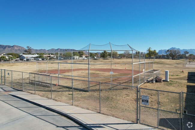 Taft Elementary in Mesa provides a softball field for its students.