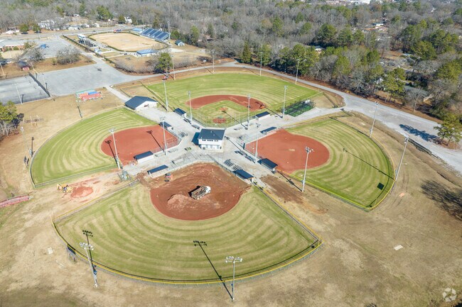 Catch a ball game Calera High School.