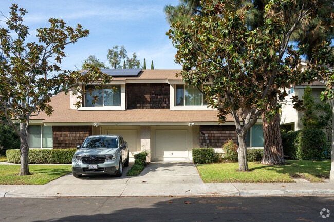 Town homes sit a quiet community in Fairmount Park.