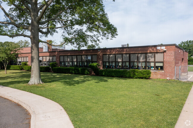 William S. Covert Elementary School has a large campus.