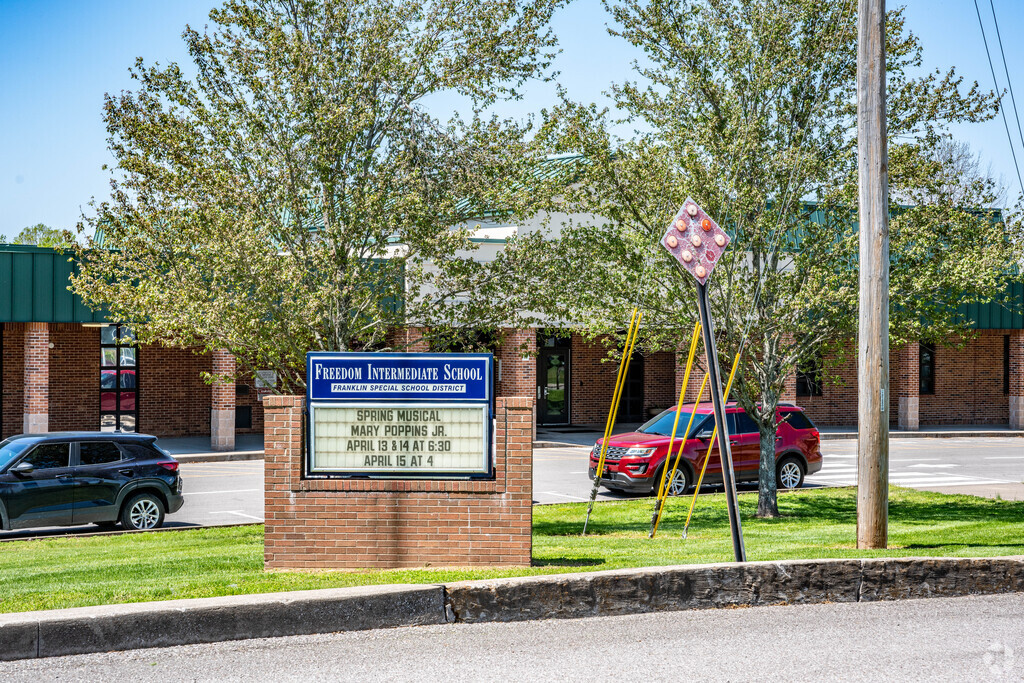 Freedom Intermediate enrolls over 500 students every year in Franklin.