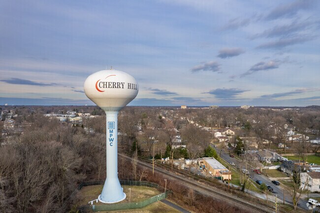 Cherry Hill Mall is a charming residential area with a population of 15,000.