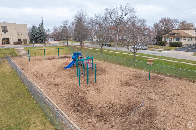 Your kids will never want to leave the playground at M.J. Cunningham Elementary School.