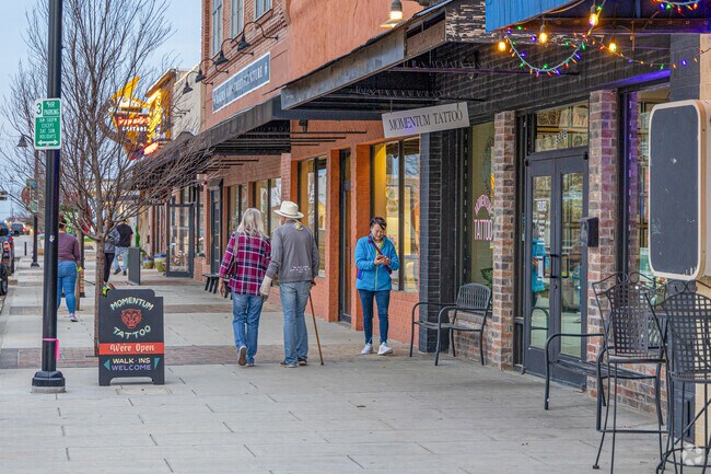 Garland's Downtown area is where locals go for shopping and dining with friends.