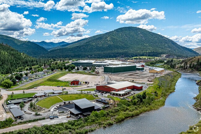 Milltown is an evolving town with active industry.