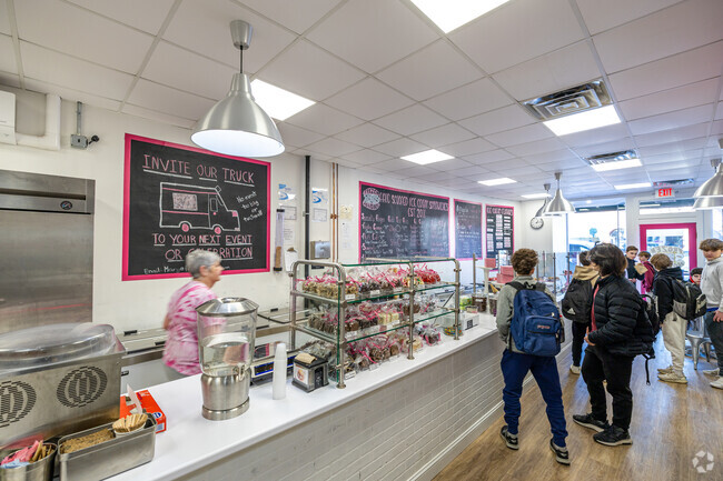 Frozen Hoagies is a popular ice cream spot in downtown Winchester.