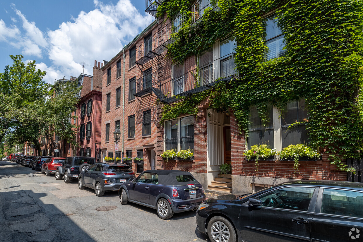 Residential parking permit sign in Beacon Hill neighborhood. Boston,  Massachusetts, USA Stock Photo - Alamy