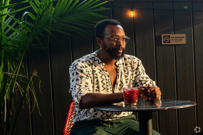 The Velvet Hippo is a craft cocktail bar located in City Center.