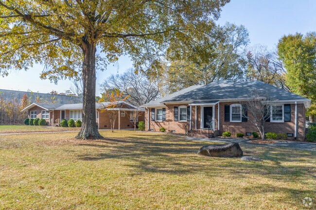 Residents can enjoy quiet neighborhoods even near the interstate in Ayrsley.