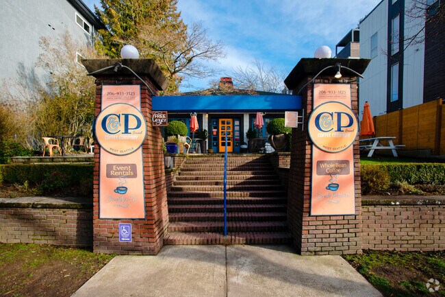 C&P Coffee Company serves local coffee and baked goods to Seaview residents.