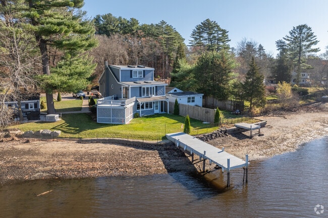 Some homes in Prospect Hill have their own private dock.