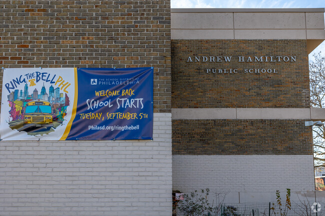 Ring the bell and welcome the students back to Andrew Hamilton School.