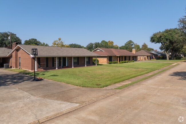 Many feature brick exteriors, blending traditional and Southern charm.