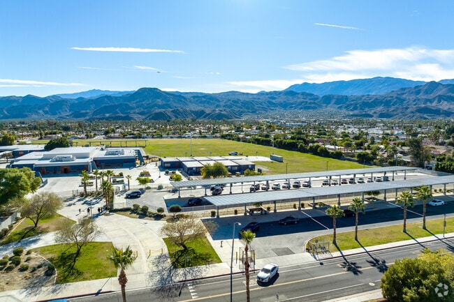 The beautiful campus of Nellie N. Coffman Middle School includes modern amenities for students.