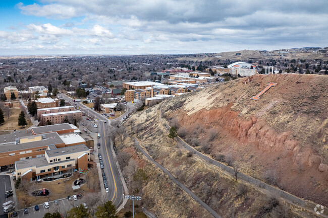 The iconic I hill overlooks the campus of Idaho State University in nearby Pocatello.