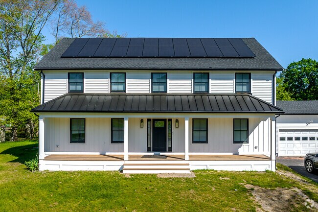 Newly renovated farmhouse style homes take part in Attleboro's variety of homes.