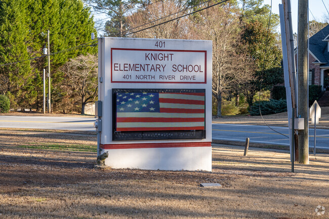 Knight Elementary School is located at 401 River Road North.