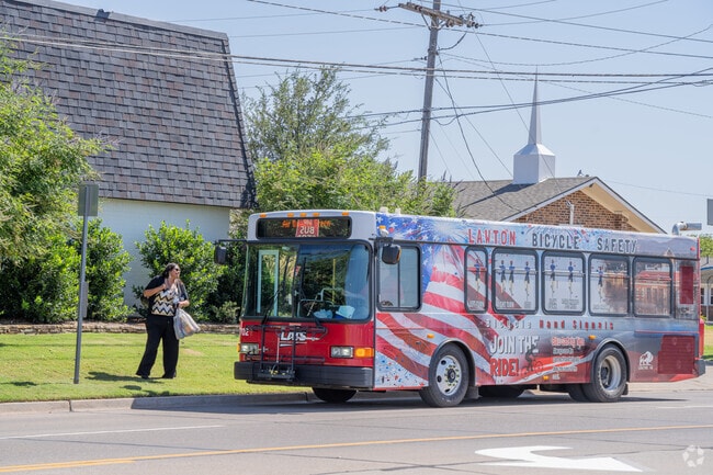 Meadow Brook residents can access the Lawton Area Transit at Cache and Gore Boulevard.