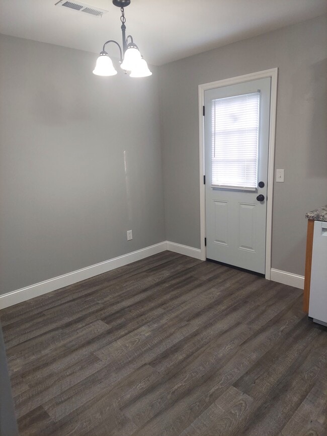 DIning Area/Backdoor Entrance