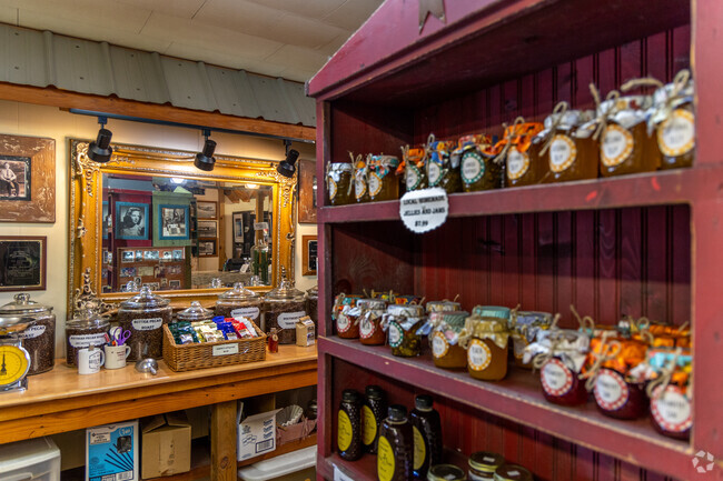 In Wilmer, Dees Pecan Company has pecan products from coffee to pies.