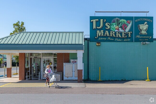 The nearest grocery store to Picture Rocks, is TJ's Market, a few mile drive south.