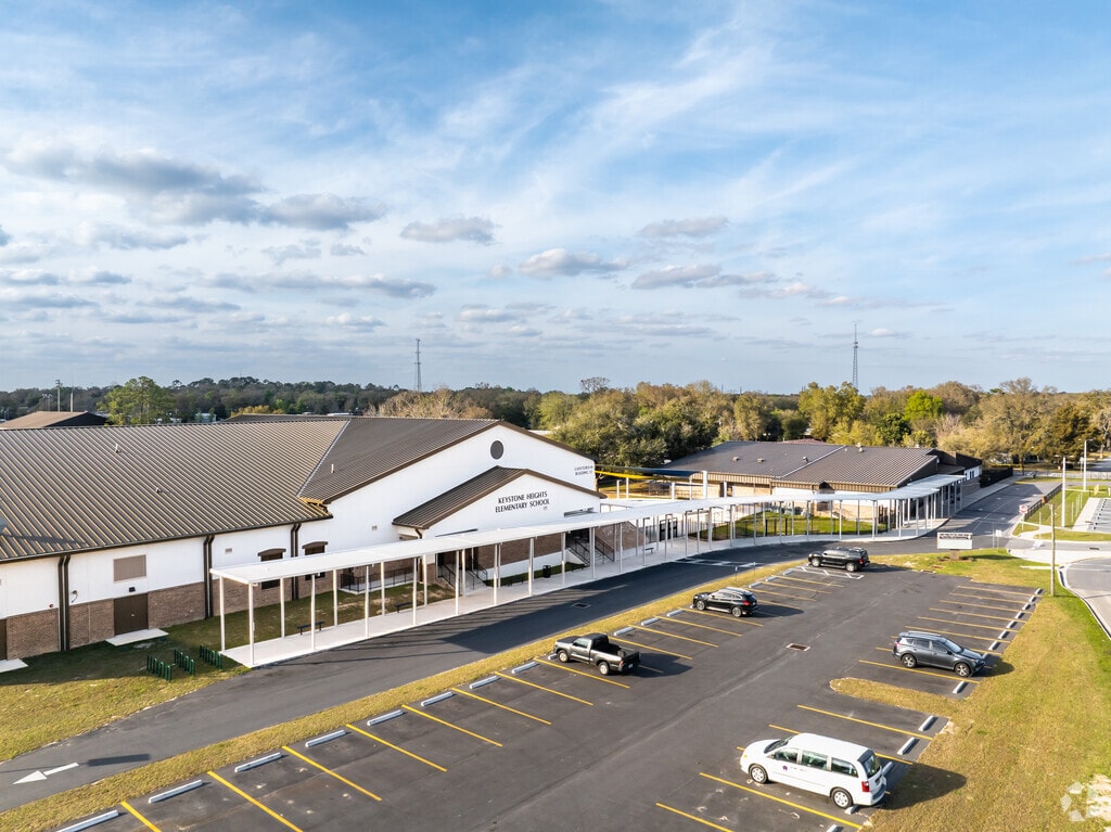 Kids go to Keystone Elementary from kindergarden to sixth grade.