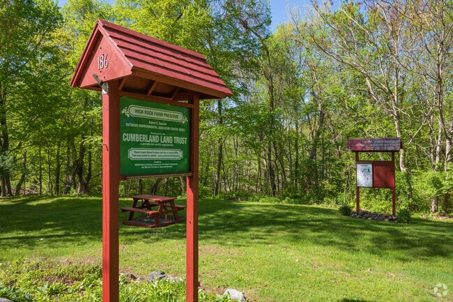 Nestled within Lippitt Estates, High Rock Farm Preserve offers serene trails and natural beauty right in your backyard.