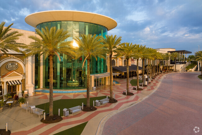 Walking through The Mall at Millenia in Orlando, Florida 