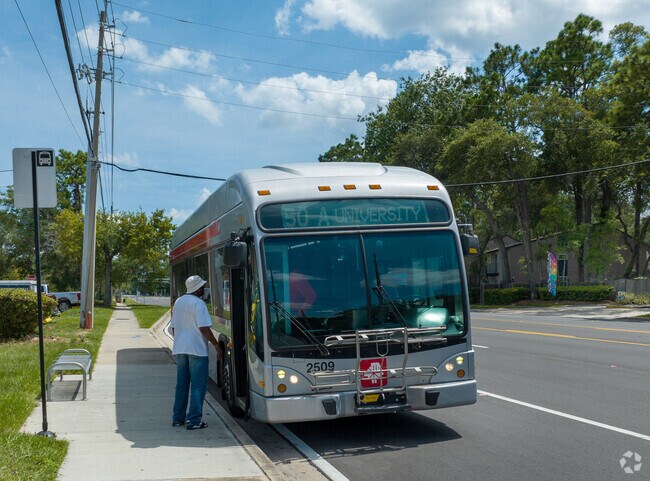 There is good public transportation in the University Park area.