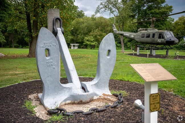 In Green Acres Park, visit the 