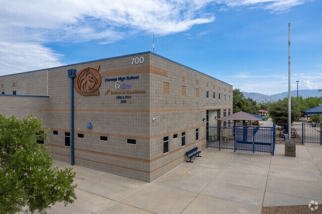 Cienega High School serves grades 9-12 in Vail, Arizona.