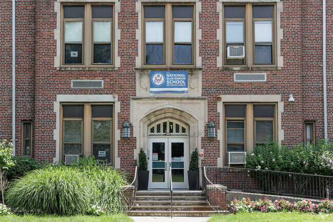 77% of students at the Berkeley Avenue Elementary School are proficient in math.