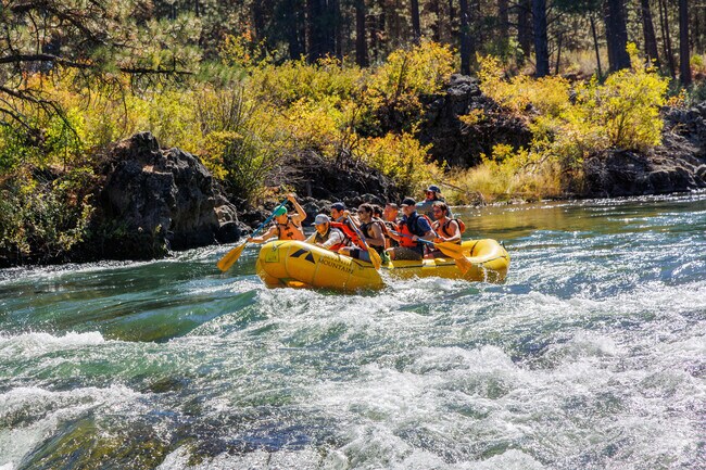 The Big Eddy Thriller is a three mile stretch of the Deschutes River.