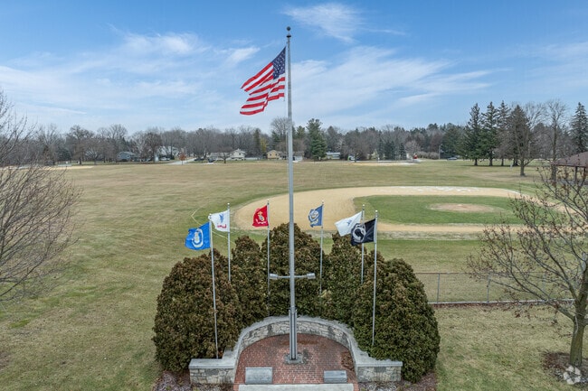 At Cory Municipal Park stands a beautiful tribute honoring our veterans.