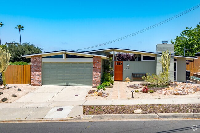 A look at a renovated mid century modern home in Clairemont Mesa East.