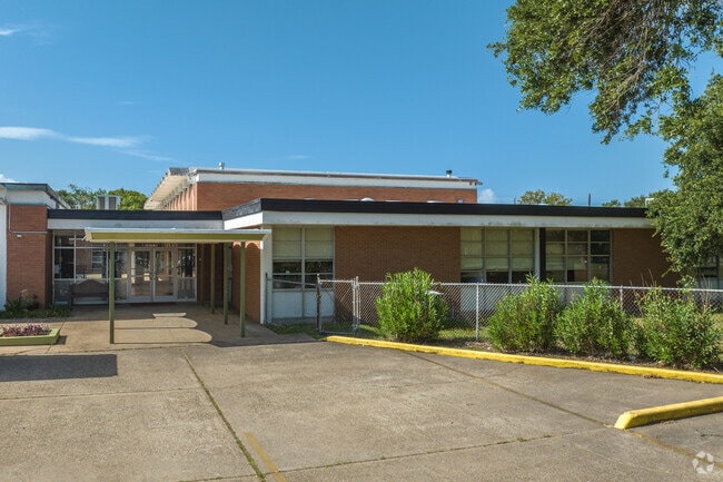 The school is located at 2601 Ursuline Avenue, Galveston, TX 77550.