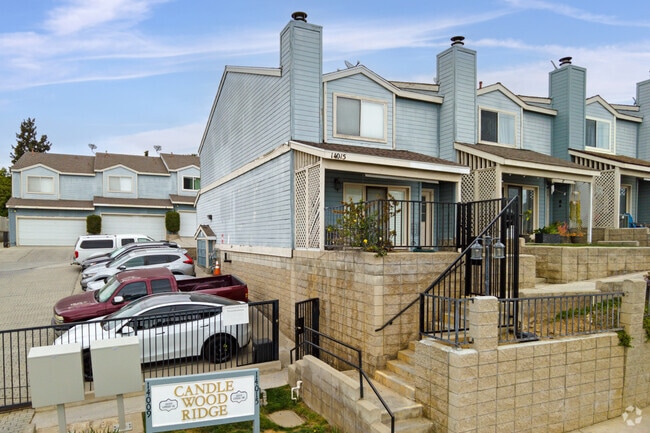 Townhouses appear in smaller numbers than single-family homes in South Whittier.