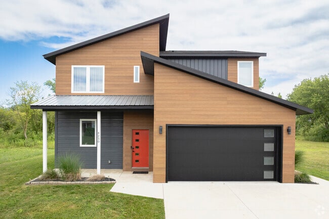 Modern homes are also being built in Frenchtown.