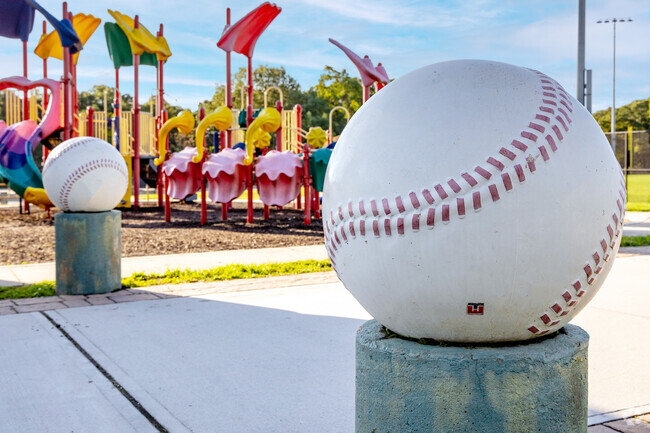 Take the field at Percy B Raynor Memorial Park.