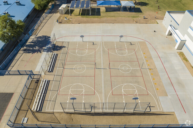 Staying active is important for kids attending Glendale’s Barcelona Elementary School.
