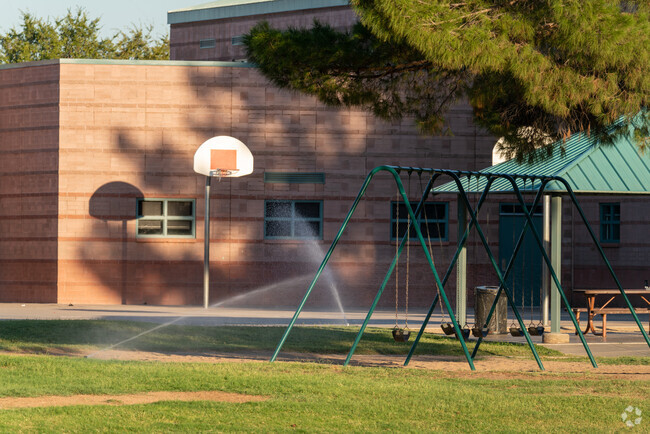 Students at Ocotillo Elementary School can enjoy fresh air while on campus.