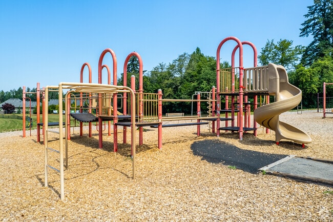 Kids can play at the playground at Raleigh Hills Elementary School.